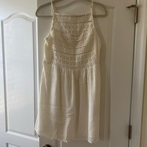 NWT Roxy White Lace Sundress, Size Small